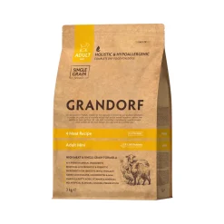 Grandorf Mini Breeds Adult - 4 Meat - Hondenvoer