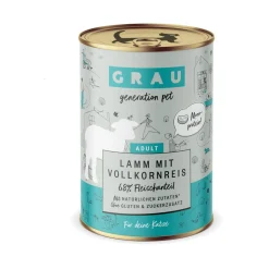 Grau Adult Kattenvoer - Lam met Volkoren rijst Glutenvrij - Blik