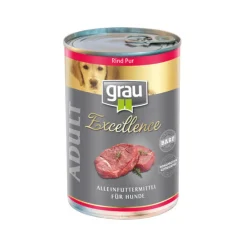 Grau Excellence Adult Puur Hondenvoer - Rund - Blik