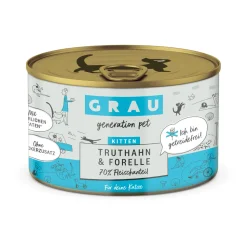 Grau Graanvrij Kittenvoer