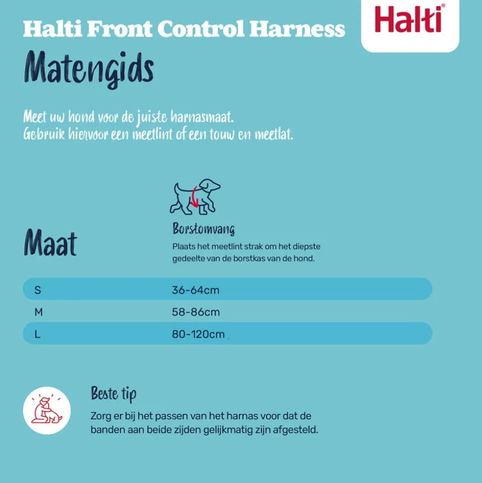 Halti Front Control Harnas