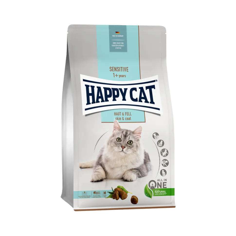Happy Cat Care Huid & vacht Kattenvoer