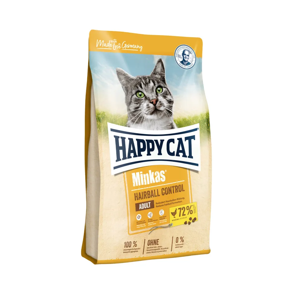 Happy Cat Minkas Adult Hairball Control Gevogelte
