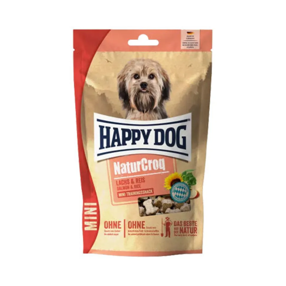 Happy Dog Naturcroq Mini Trainingssnack Zalm