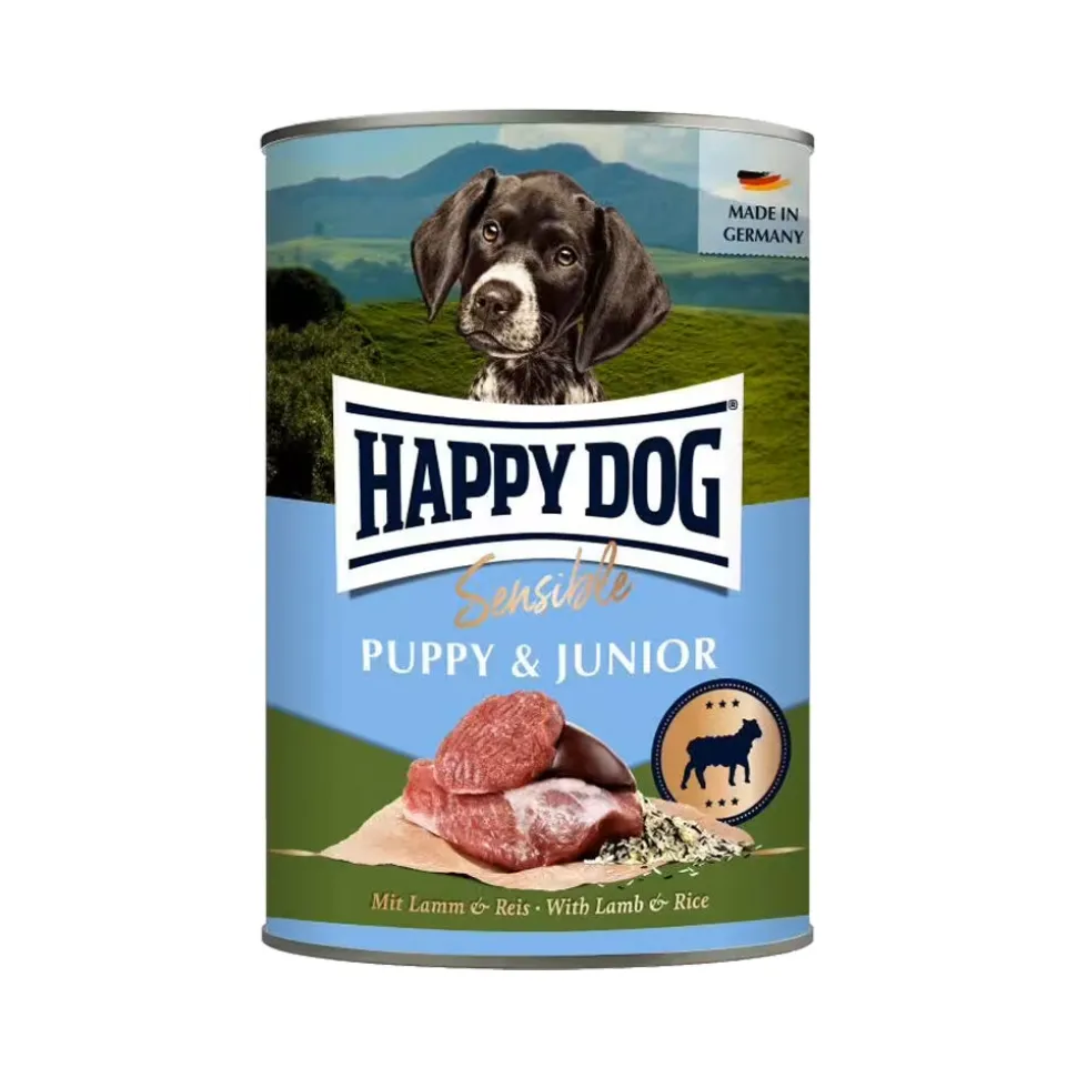 Happy Dog Sensible Puppy & Junior Natvoer - Lam & Rijst