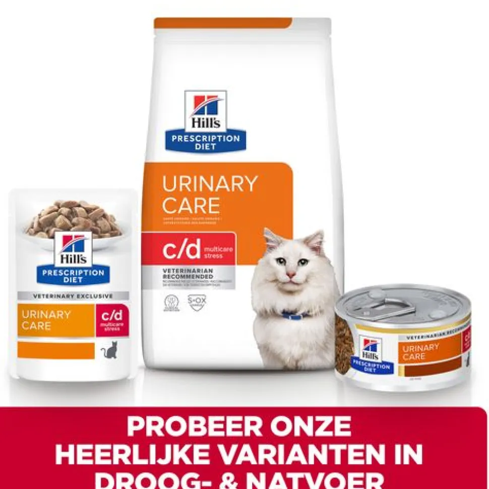 Hill's c/d Urinary Care - Urinary Stress - Prescription Diet - Feline - Maaltijdzakje