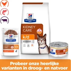 Hill's k/d Kidney Care - Prescription Diet - Feline - Maaltijdzakje