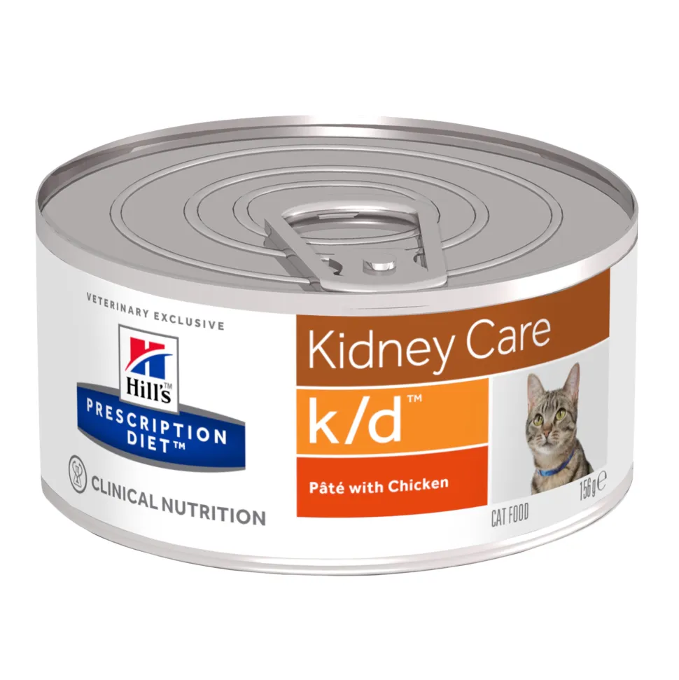 Hill's k/d Kidney Care - Prescription Diet - Feline - Blik - Kip