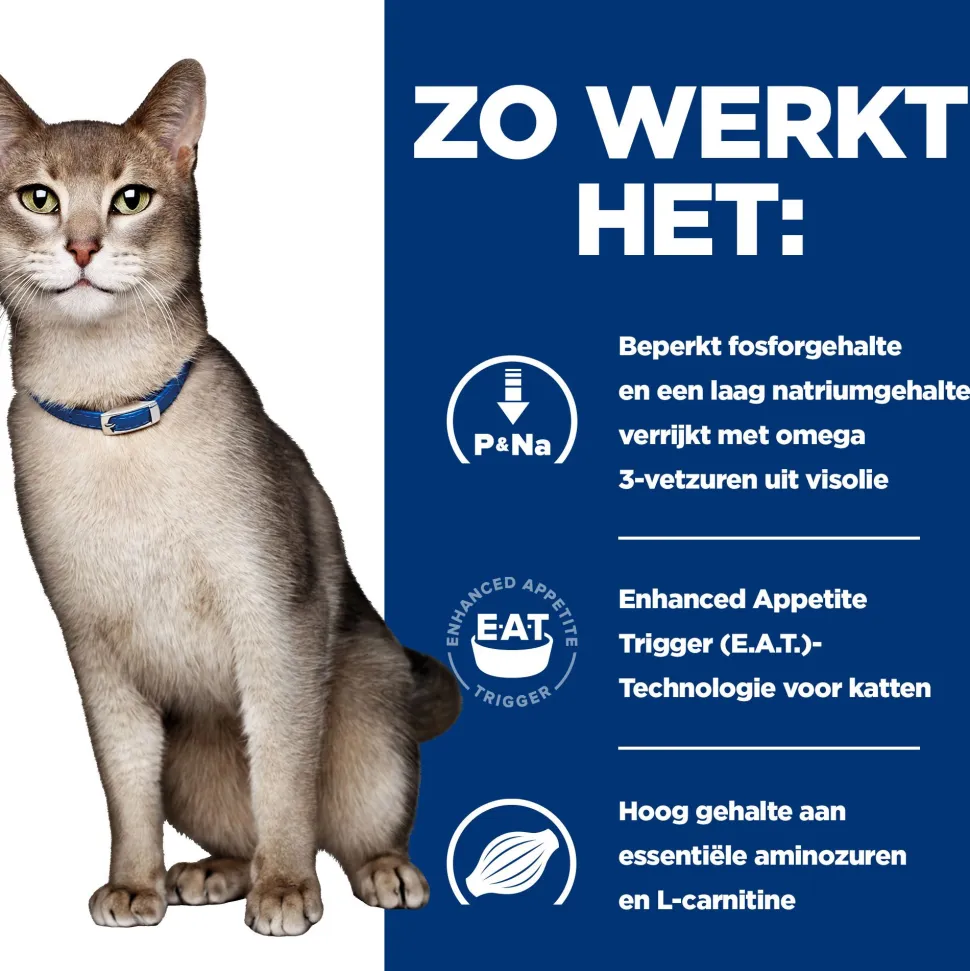 Hill's k/d Kidney Care - Prescription Diet - Feline - Blik - Kip