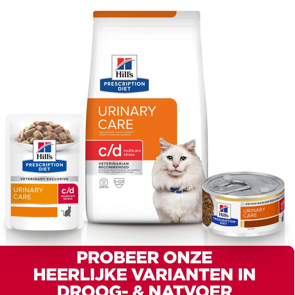 Hill's Prescription Diet c/d Urinary Care - Stress - Feline - Zeevis