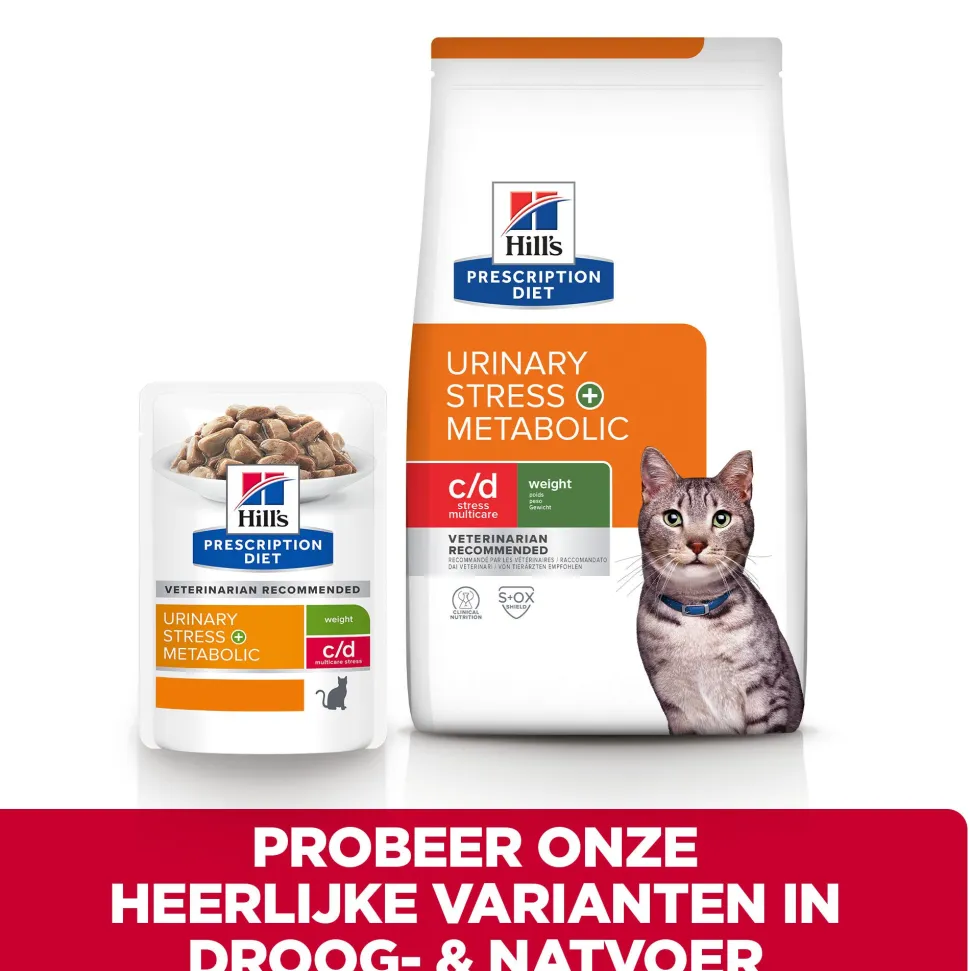 Hill's Prescription Diet - Feline - c/d Urinary Stress + Metabolic - Natvoer