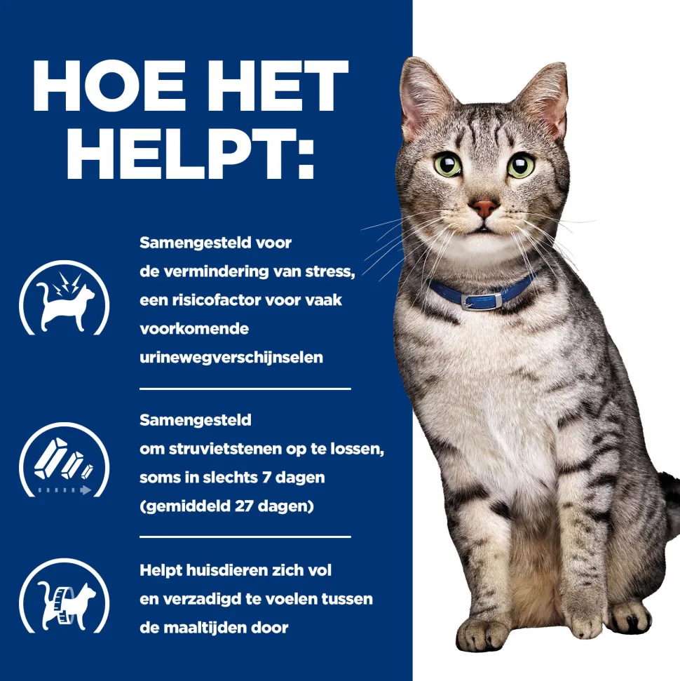 Hill's Prescription Diet - Feline - c/d Urinary Stress + Metabolic - Natvoer