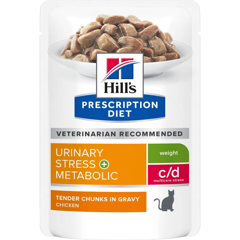 Hill's Prescription Diet - Feline - c/d Urinary Stress + Metabolic - Natvoer