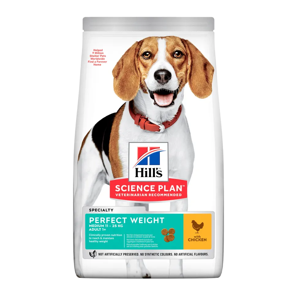 Hill's Science Plan - Adult - Perfect Weight - Medium