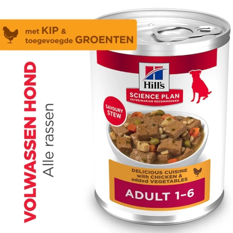 Hill's Science Plan - Adult - Stoofpotje - Kip