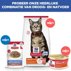 Hill's Science Plan Feline Adult Premium Mousse - Zalm