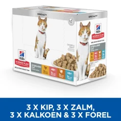 Hill's Science Plan - Feline Adult - Sterilised - Pouch Multipack