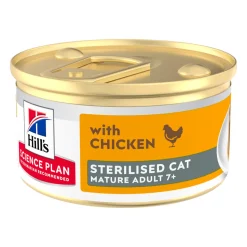 Hill's Science Plan Feline Sterilised Mature Adult Premium Mousse - Kip