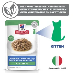 Hill's Science Plan - Kitten - Zeevis - Maaltijdzakje