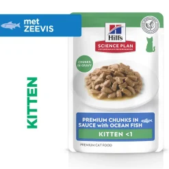 Hill's Science Plan - Kitten - Zeevis - Maaltijdzakje