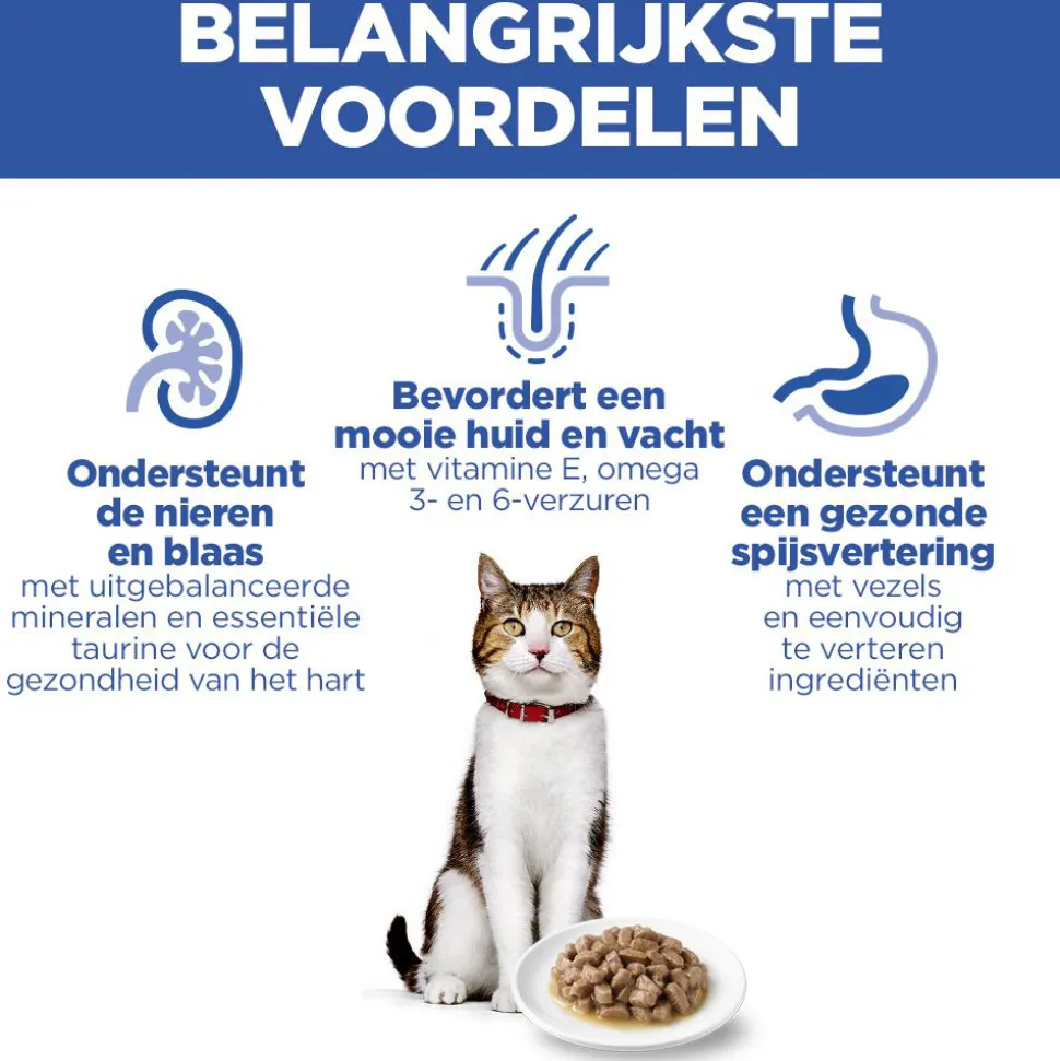 Hill's Science Plan Mature Adult - Kip - Maaltijdzakje