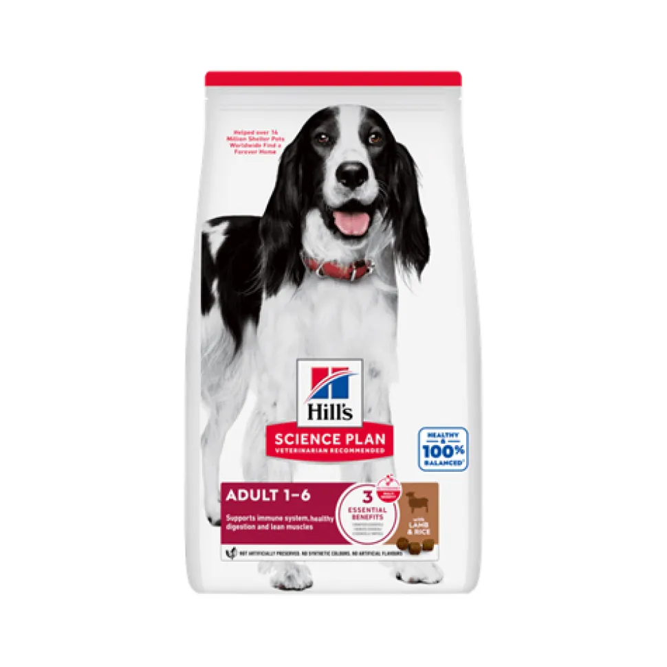 Hill's Science Plan Medium - Adult - Lam & Rijst