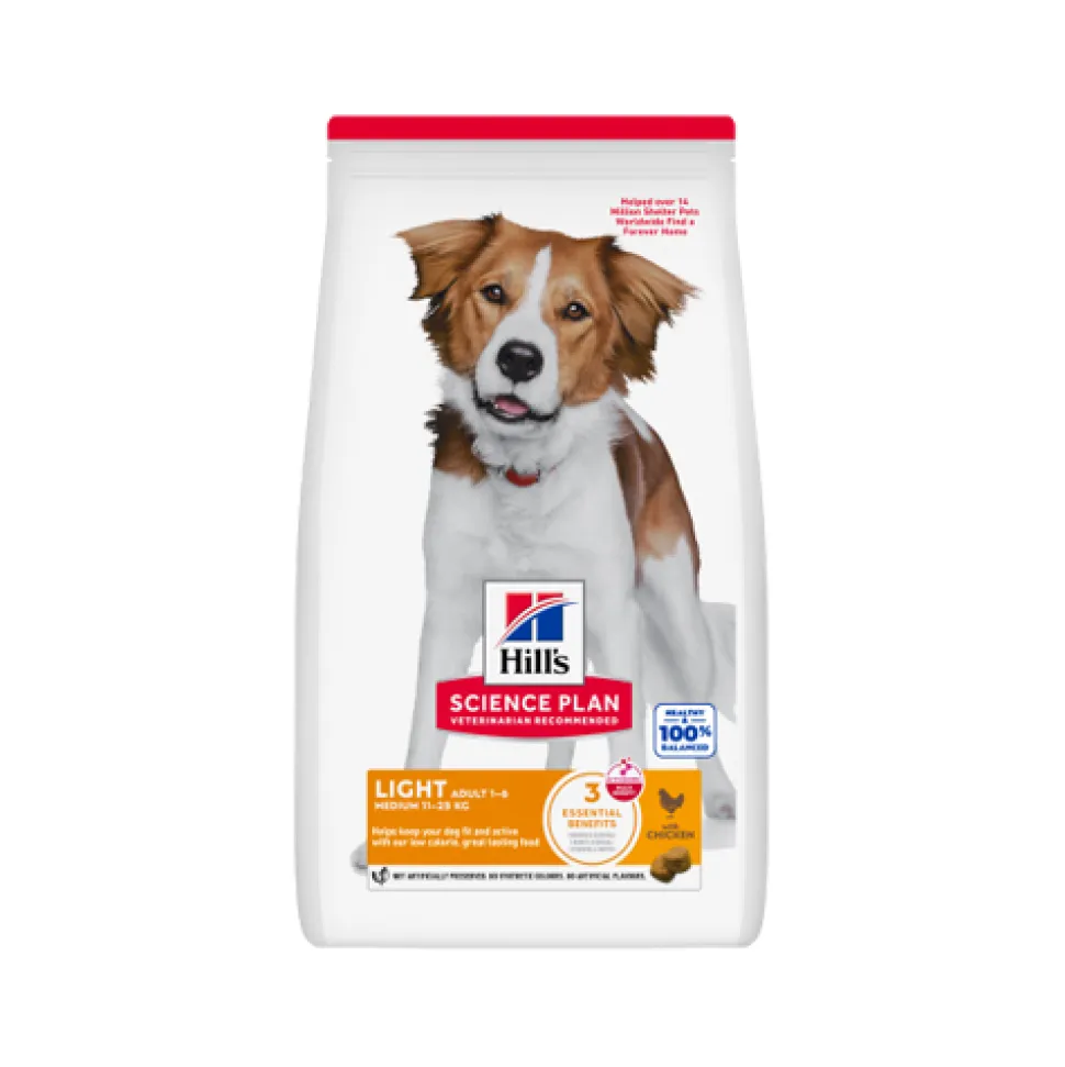 Hill's Science Plan - Medium - Adult - Light - Kip