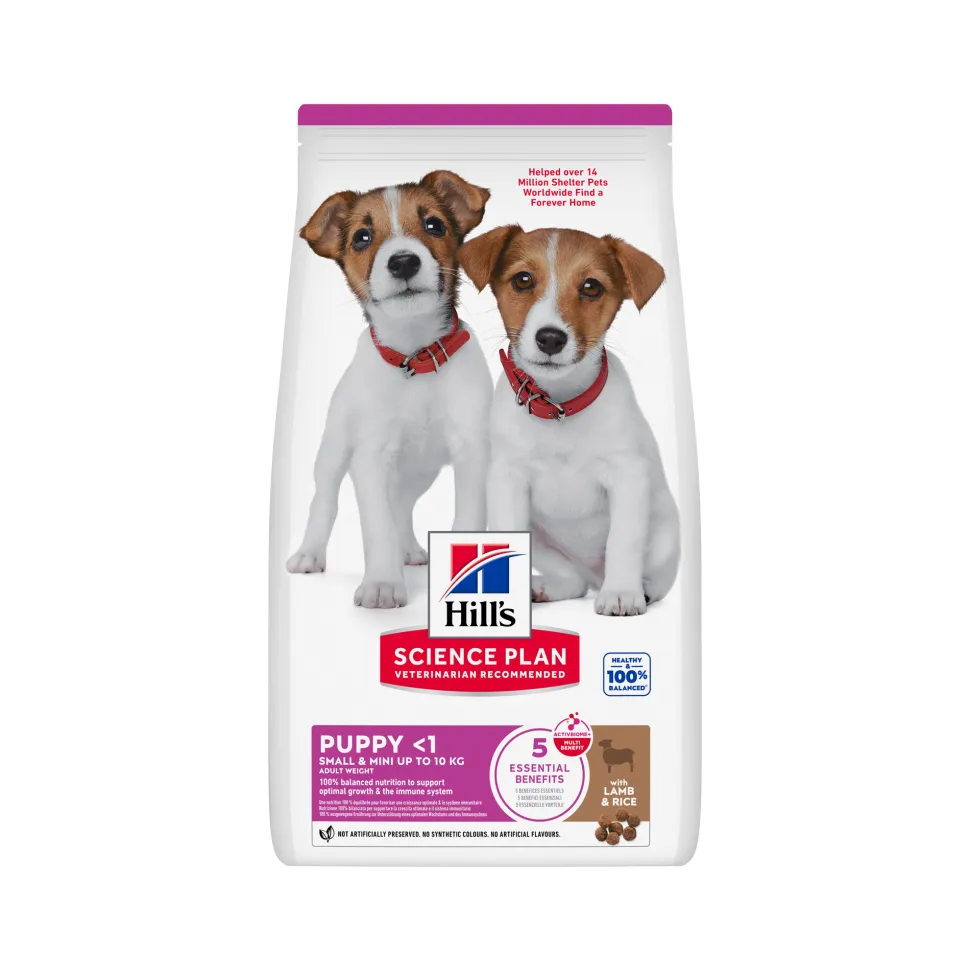 Hill's Science Plan Small & Mini - Puppy - Lam & Rijst