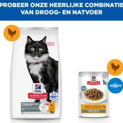 Hill's Science Plan Sterilised Cat - Mature Adult 7+ - Kip