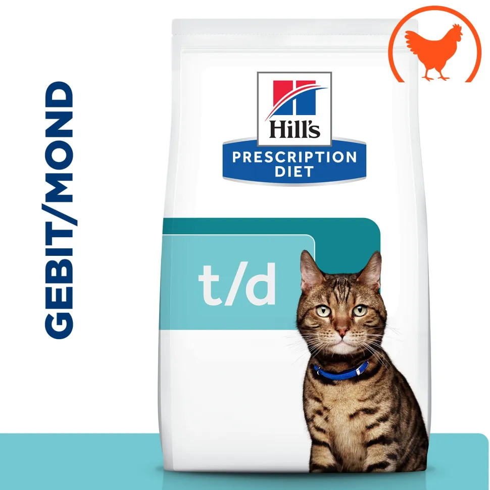 Hill's t/d Dental Care - Prescription Diet - Feline