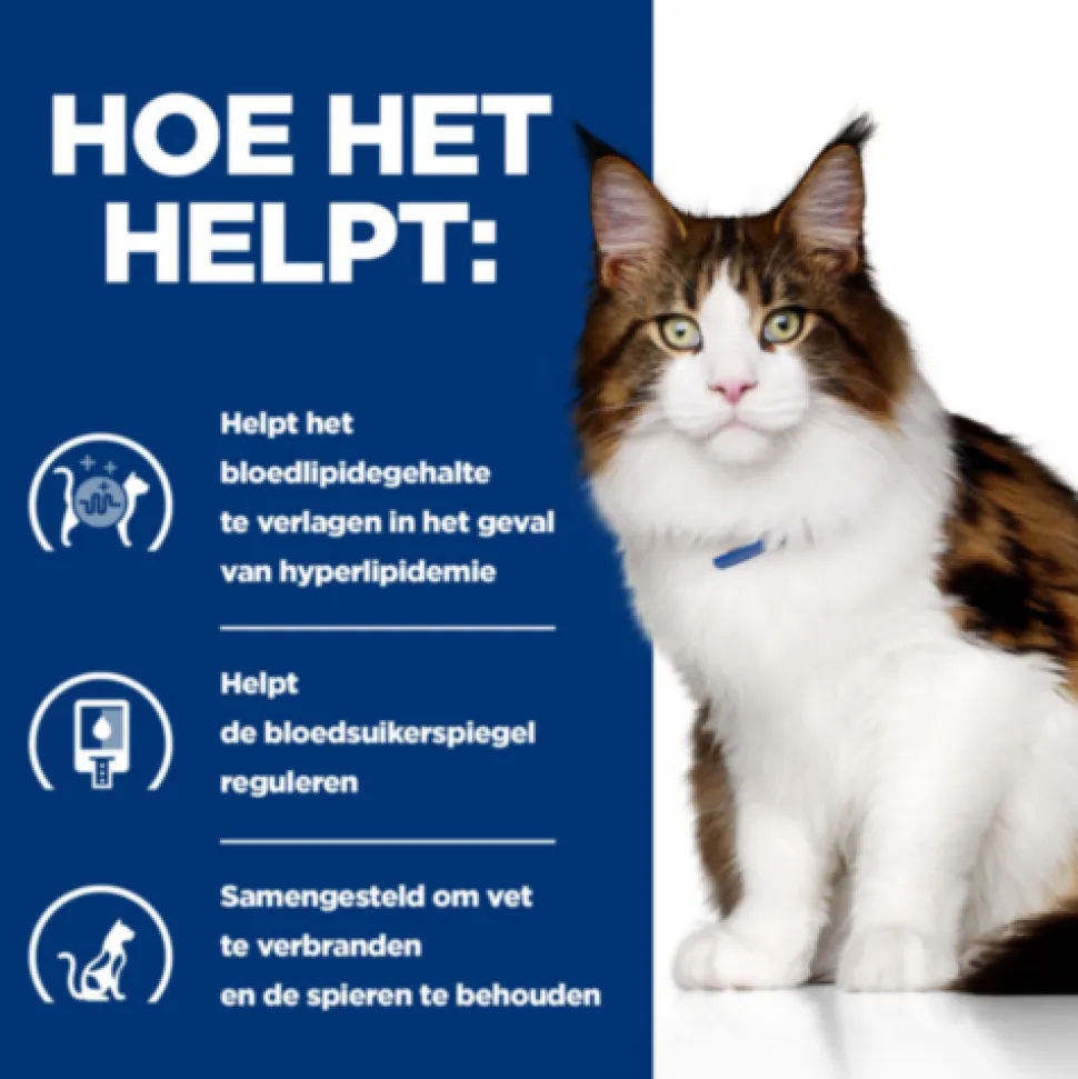 Hill's w/d Multi Benefit - Prescription Diet - Feline - Natvoer