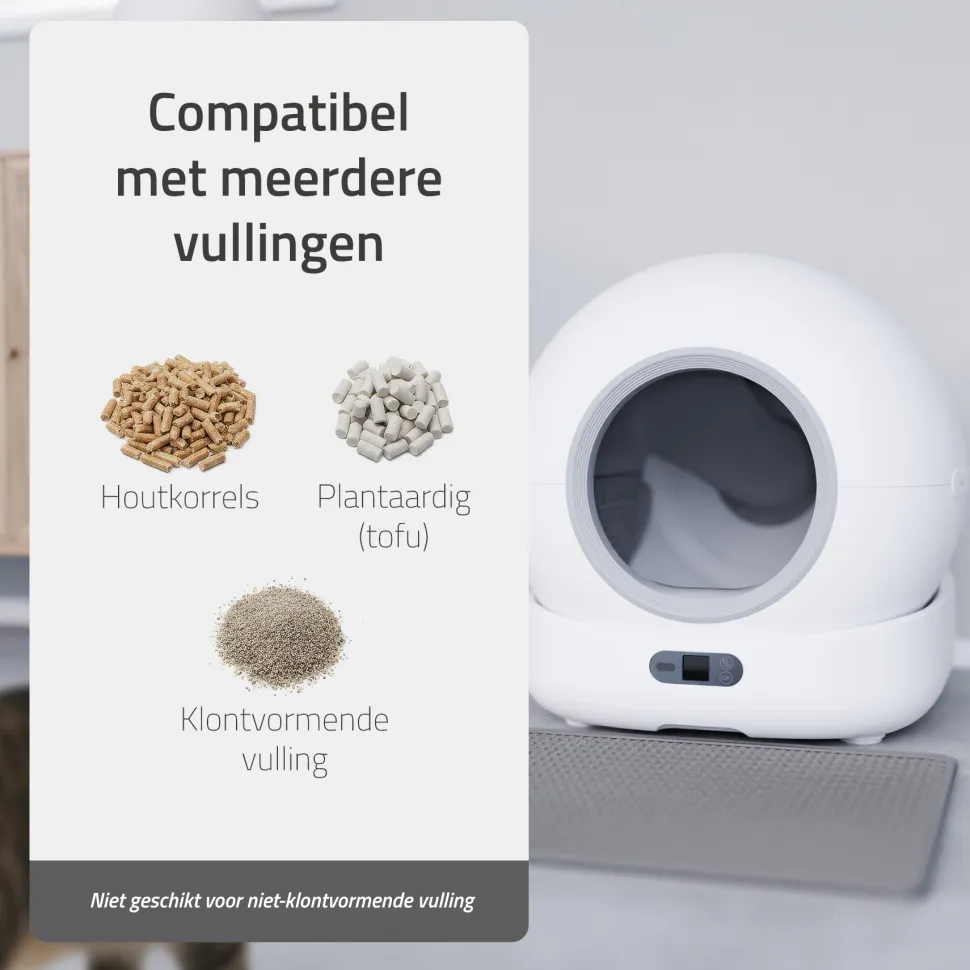 Hombli Smart Kattenbak met Camera