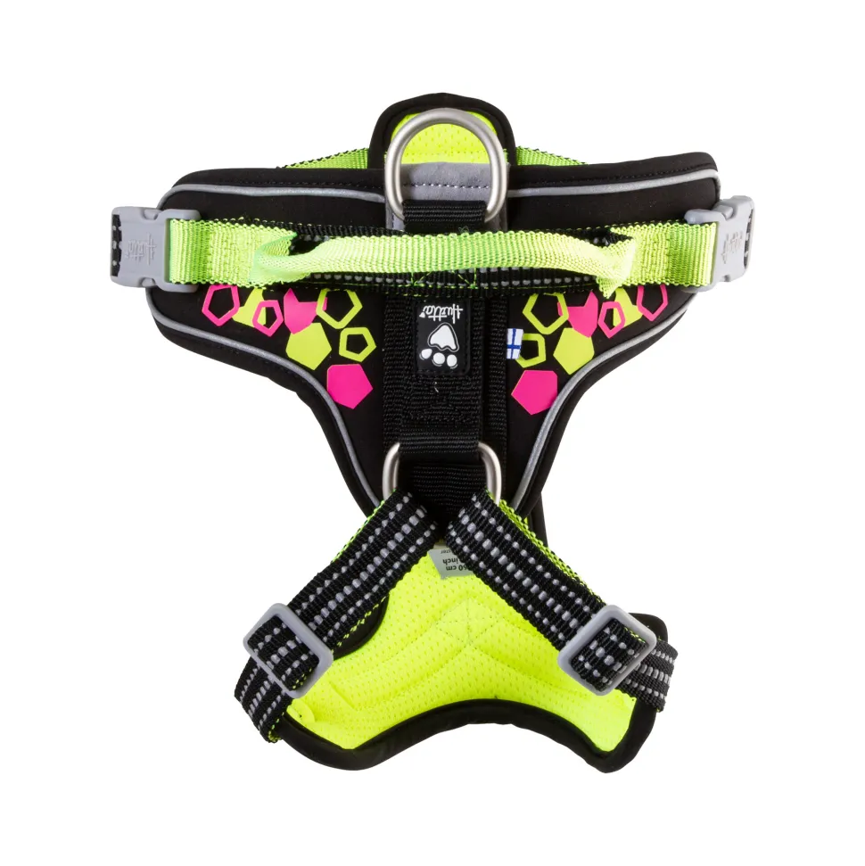 Hurtta Weekend Warrior Harnas - Neon Licorice