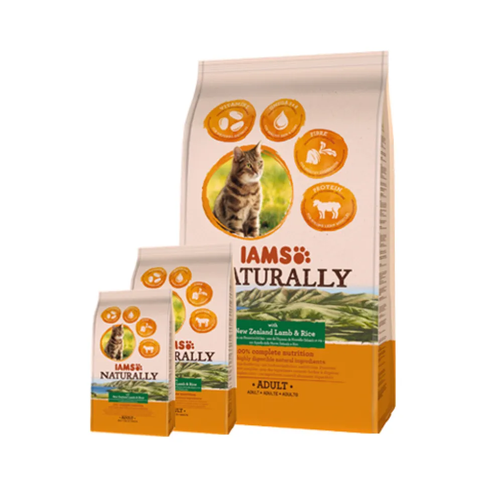 IAMS Naturally Cat - Lamb & Rice
