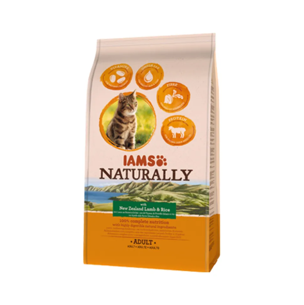 IAMS Naturally Cat - Lamb & Rice