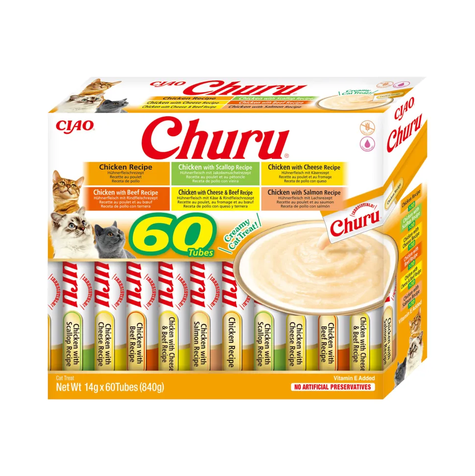 Inaba Churu Variety Box - 60 stuks