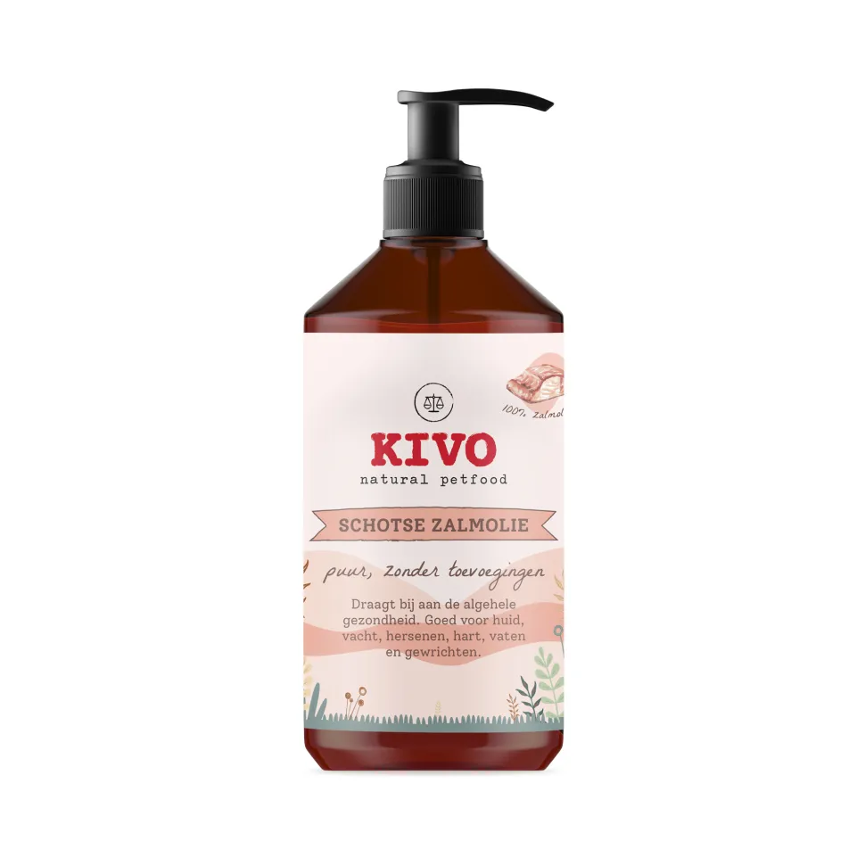Kivo Petfood Schotse Zalmolie