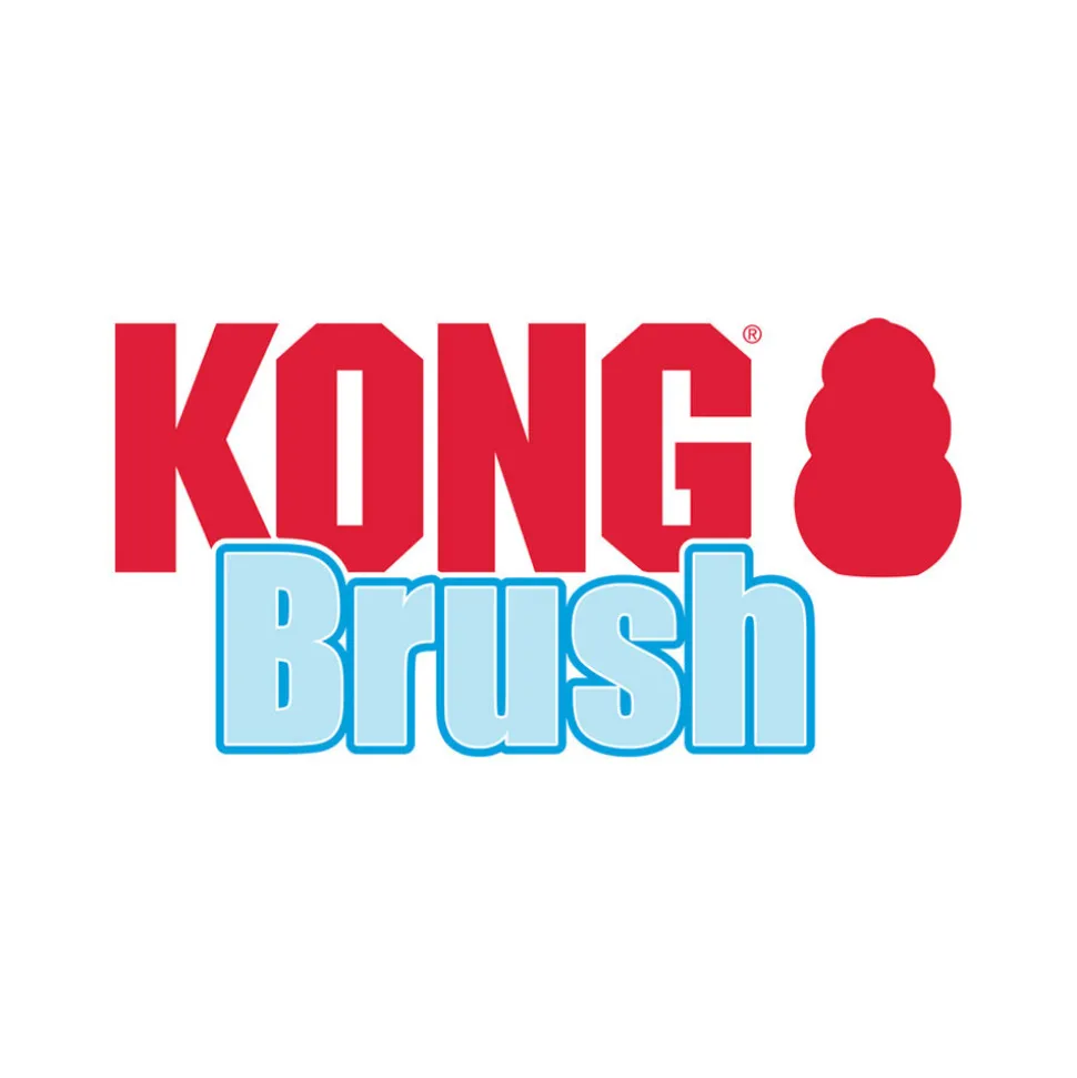 KONG Brush Schoonmaakborstel Rood