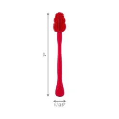 KONG Brush Schoonmaakborstel Rood
