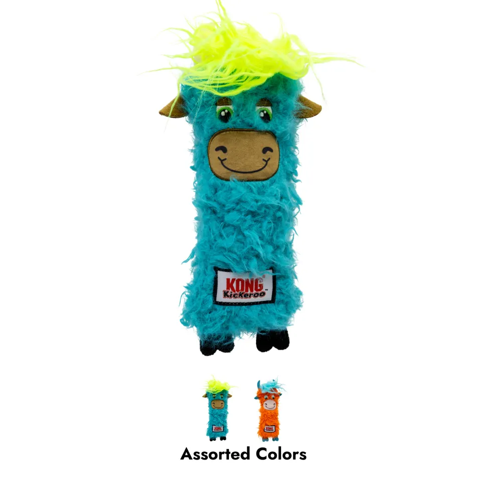 KONG Kickeroo Highland Cow