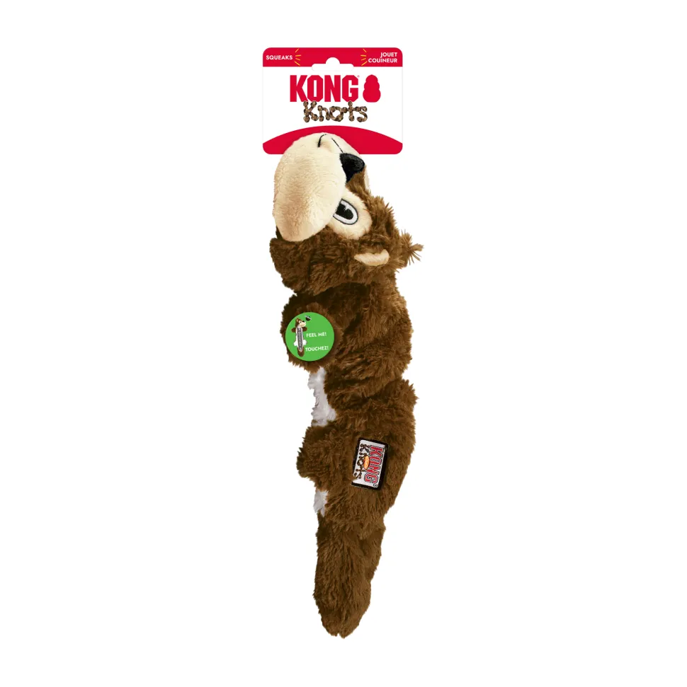 KONG Scrunch Knots Eekhoorn