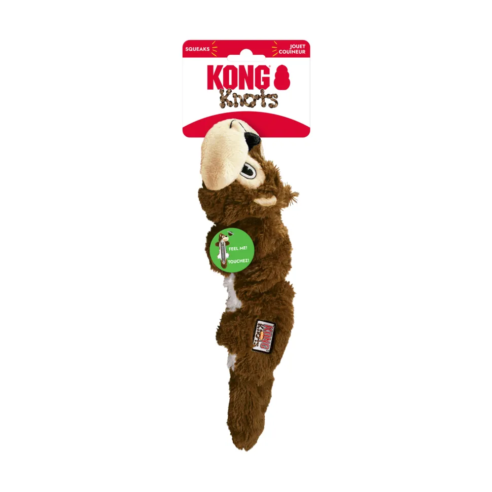 KONG Scrunch Knots Eekhoorn