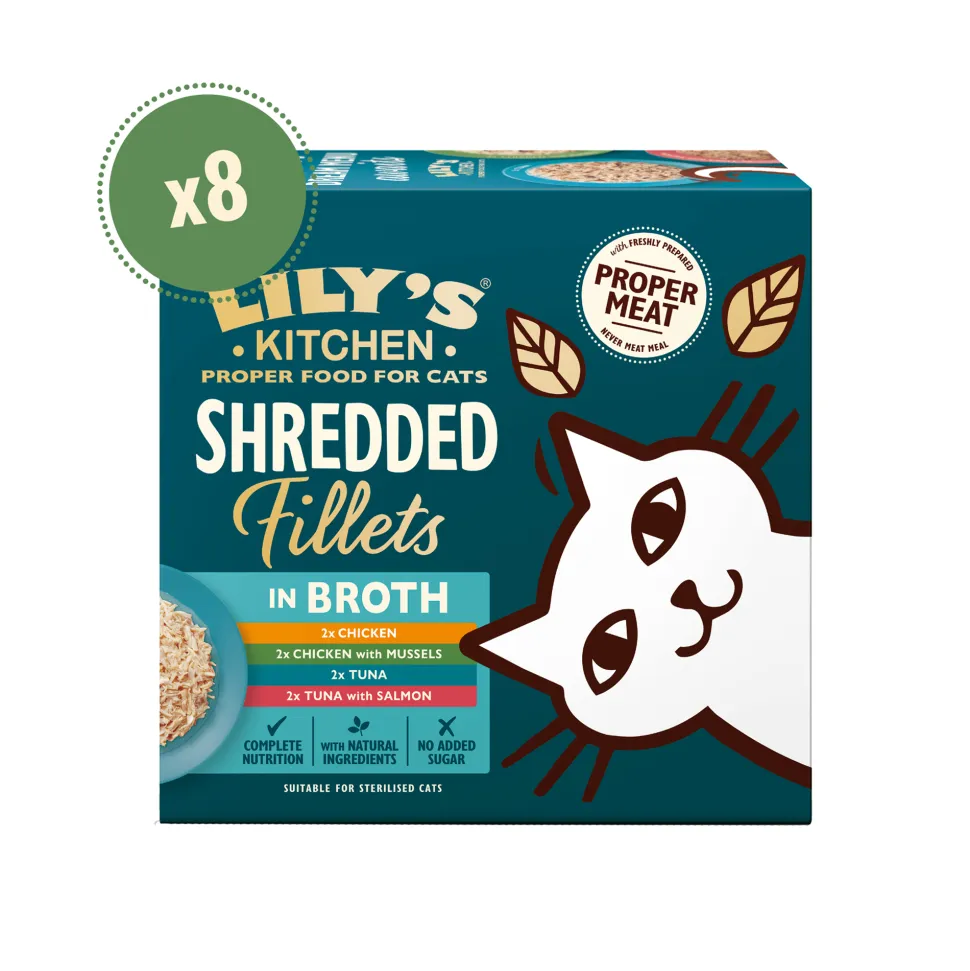 Lily’s Kitchen Cat Shredded Fillets Kattenvoer - Blik