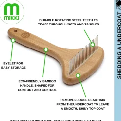 Mikki Bamboo Anti-Klit Rake