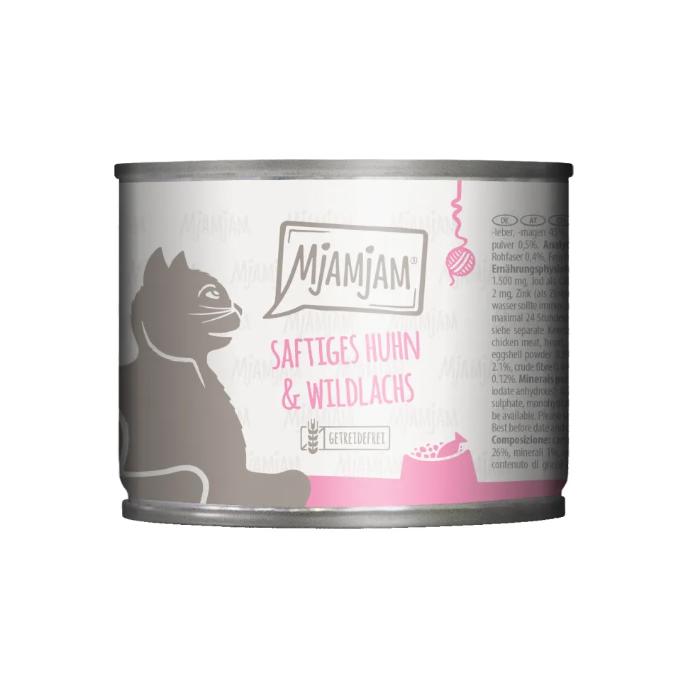 MjaMjaM Natvoer - Blik Adult Cat