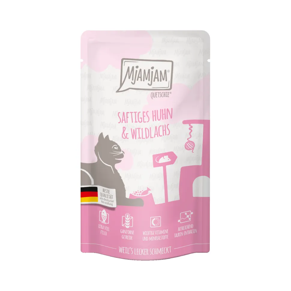 MjaMjaM Natvoer - Knijpzakje Adult Cat