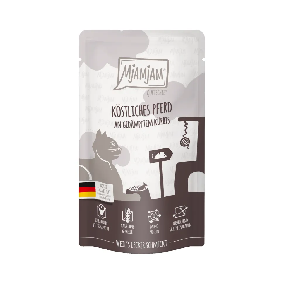 MjaMjaM Natvoer - Knijpzakje Adult Cat