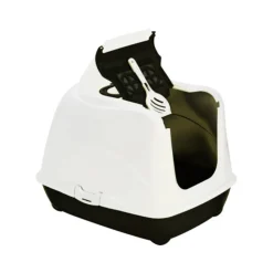 Moderna Kattentoilet Flip Cat - Zwart