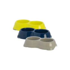 Moderna Plastic Dubbele Hondeneetbak