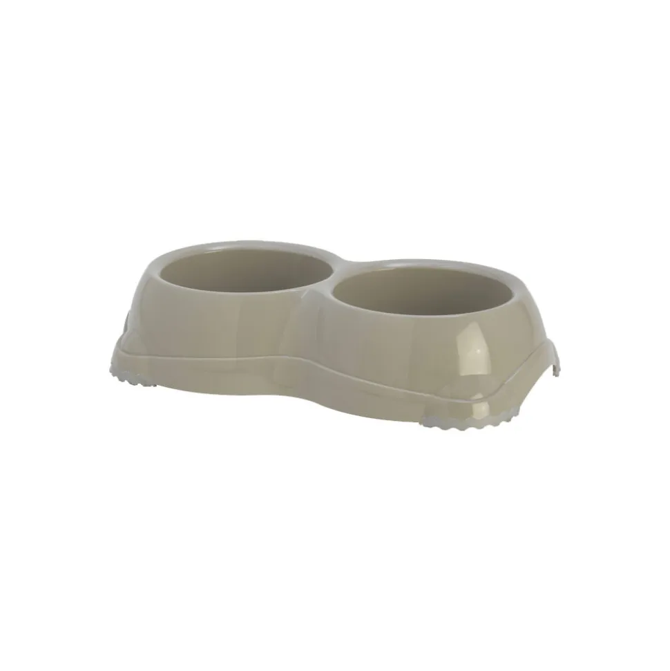 Moderna Plastic Dubbele Hondeneetbak